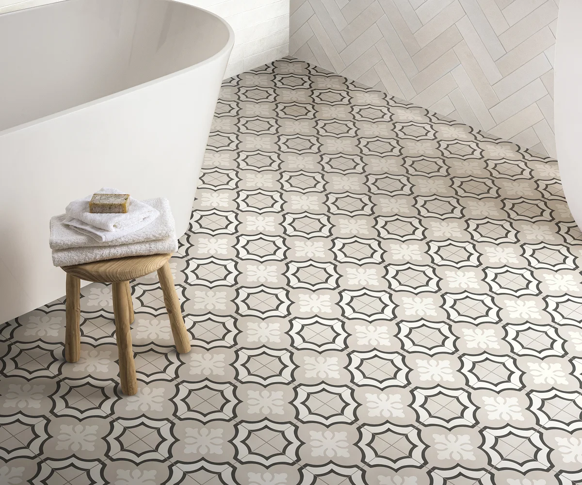 Espace Carrelage 53 Carreleur Chateau Gontier GZZ Color Art 21 07 BTH Greige Matt White Gloss Color 5 112 OK