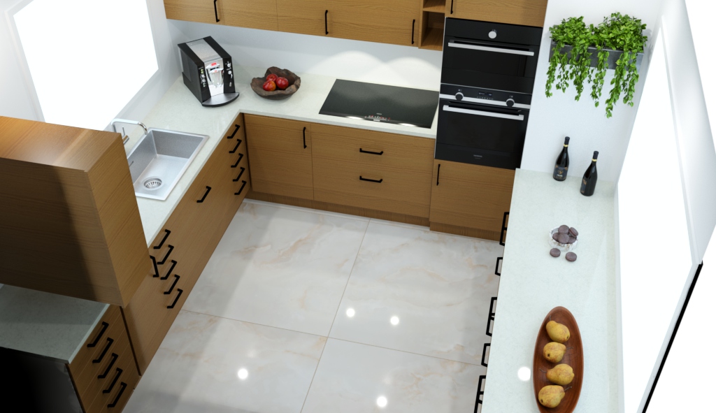 Espace Carrelage 53 Carreleur Chateau Gontier PLAN 3D 1